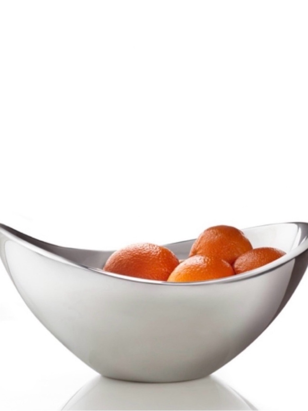 Nambe Polished Silver Bowl